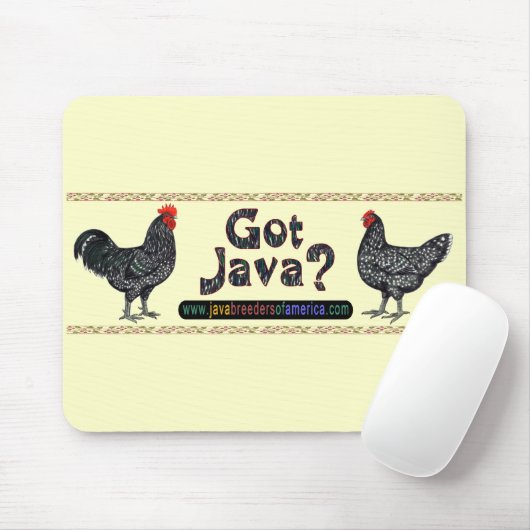ジャワ得ー？ マウスパッド (マウス)