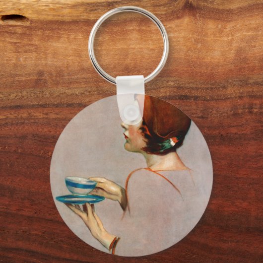 ジャワ杯 キーホルダー (正面)