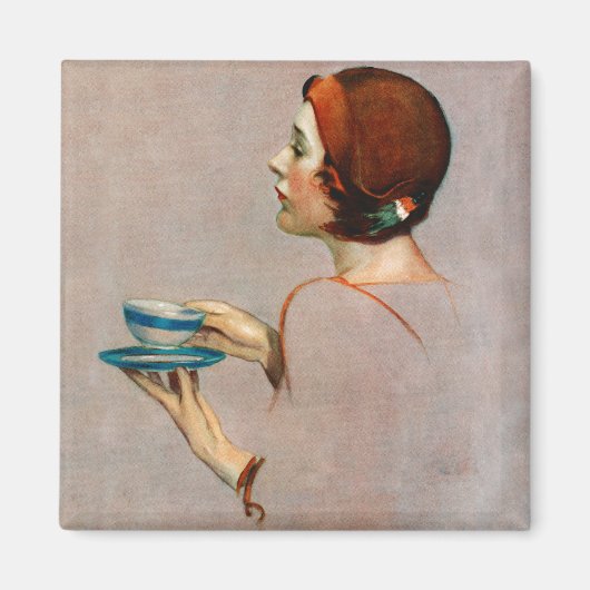 ジャワ杯 マグネット (正面)