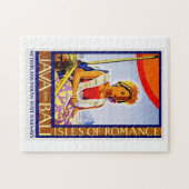 ジャワ&バリインドネシアヴィンテージトラベル ジグソーパズル (横)