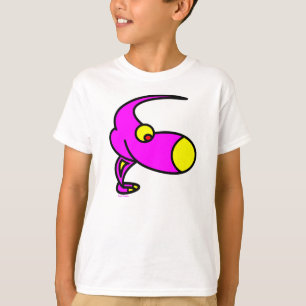 ジャンおもしろいゴクリエーションの子供用シャツ Tシャツ