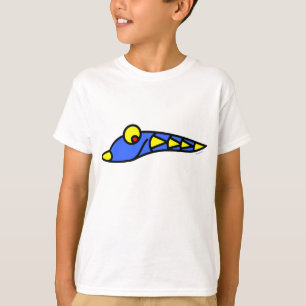 ジャンおもしろいゴクリエーションの子供用シャツ Tシャツ