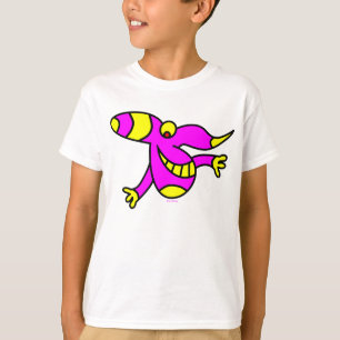 ジャンおもしろいゴクリエーションの子供用シャツ Tシャツ