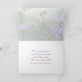 ジャンによるアニバーサリーカード カード (内部)