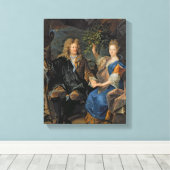 ジャンアンドレジ伯爵 キャンバスプリント (インサイチュ (ウッドフロア))