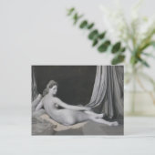 ジャンオーガストドミニクインゲレス | Odalisque in Grisa ポストカード (スタンド正面)