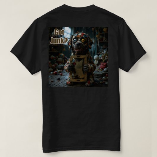 ジャンキーのシャツ Tシャツ (デザイン裏面)