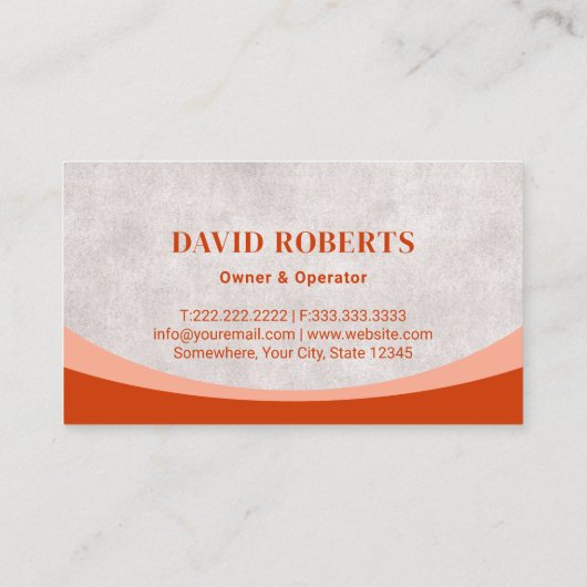 ジャンクの取り外しと運搬ヤード清掃サービス 名刺 (裏面)