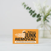 ジャンクの取り外しと運搬 名刺 (スタンド正面)