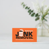 ジャンクの取り外しと運搬 名刺 (スタンド正面)