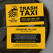 ジャンクの取り外しと運搬 名刺