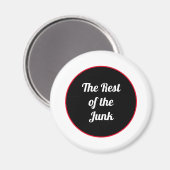 ジャンクの残りの部分をジャンク マグネット (正面/裏面)