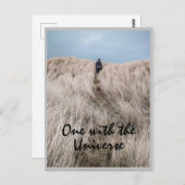 ジャンクションカード No.42: 宇宙と一体化する ポストカード (正面/裏面)