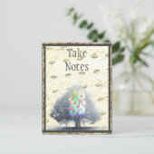 ジャンクションカードNo 13:すべてメモを取る ポストカード (スタンド正面)