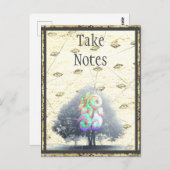 ジャンクションカードNo 13:すべてメモを取る ポストカード (正面/裏面)