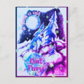 ジャンクションカードNo 18：暗闇または寒い中でフリーズしない ポストカード (正面)