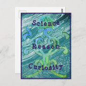 ジャンクションカードNo 21:科学、理由、好奇心 ポストカード (正面/裏面)