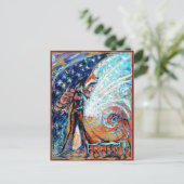 ジャンクションカードNo 24:自由 ポストカード (スタンド正面)