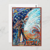 ジャンクションカードNo 24:自由 ポストカード (正面/裏面)