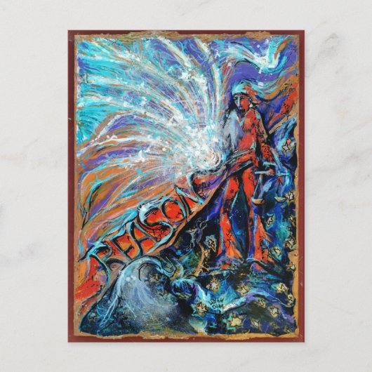 ジャンクションカードNo 25:理由 ポストカード (正面)