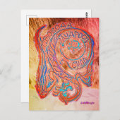 ジャンクションカードNo 27:自由、知恵、強さ ポストカード (正面/裏面)