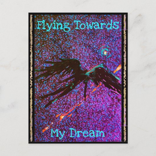 ジャンクションカードNo 2:夢に向かって飛ぶ ポストカード (正面)