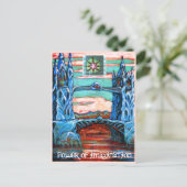 ジャンクションカードNo 35:想像の力 ポストカード (スタンド正面)