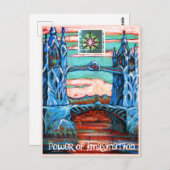 ジャンクションカードNo 35:想像の力 ポストカード (正面/裏面)