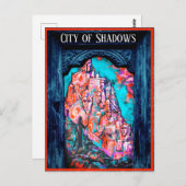 ジャンクションカードNo 44影の街に近づく ポストカード (正面/裏面)