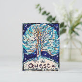 ジャンクションカードNo 4:私の人生の探求 ポストカード (スタンド正面)