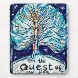 ジャンクションカードNo 4：私の人生の探求 マウスパッド