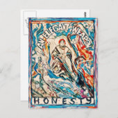 ジャンクションカードNo 5：誠実さエレガント、武器 ポストカード (正面/裏面)