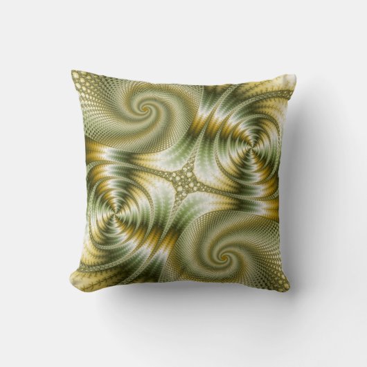 ジャンクション – Mandelbrot Art クッション (正面)