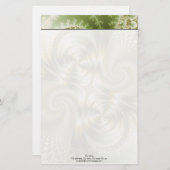 ジャンクション – Mandelbrot Art 便箋 (正面/裏面)