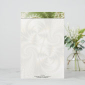 ジャンクション – Mandelbrot Art 便箋 (スタンド正面)