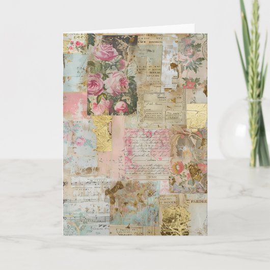 ジャンクジャーナルの空白ページ カード (正面)