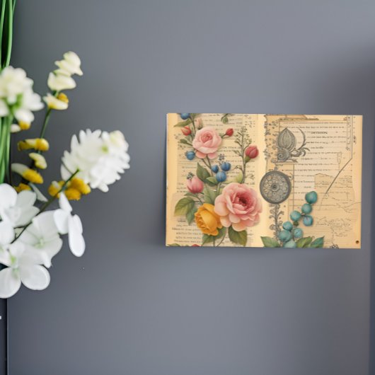 ジャンクジャーナルヴィンテージフローラの投稿 ポストイット