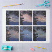 ジャンクジャーナル妖精の国スカイムーンツリーズファンタジー19-24 薄葉紙 (クラフト)