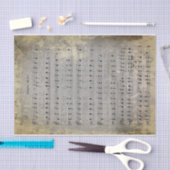 ジャンクジャーナル水がジャングルグランジベルを破損 薄葉紙 (クラフト)