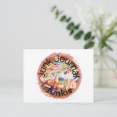 「ジャンクジャーナルJunkie」事業用はがき ポストカード (スタンド正面)