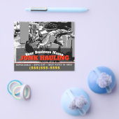 ジャンクハウリングゴミの取り除き4x5カスタムマーケティング チラシ (シングル)