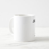 ジャンクフードの常習者 コーヒーマグカップ (正面左)