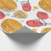 ジャンクフード ラッピングペーパー (角)