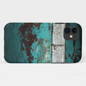 ジャンクヤードビンテージカー50のティール(緑がかった色)アクア Case-Mate iPhoneケース (裏面(横))