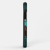 ジャンクヤードビンテージカー50のティール(緑がかった色)アクア Case-Mate iPhoneケース (裏面/右)