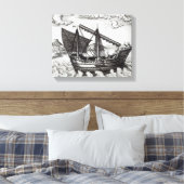 ジャンク中国のク キャンバスプリント (インサイチュ (寝室))