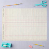 ジャンク仕訳元帳のバックグラウンド分離紙 薄葉紙 (クラフト)