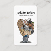 ジャンク取り出しゴミ運搬サービス 名刺 (正面)