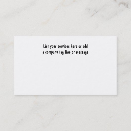 ジャンク取り外しはっきりしたビジネスモダンカードの運搬 名刺 (裏面)