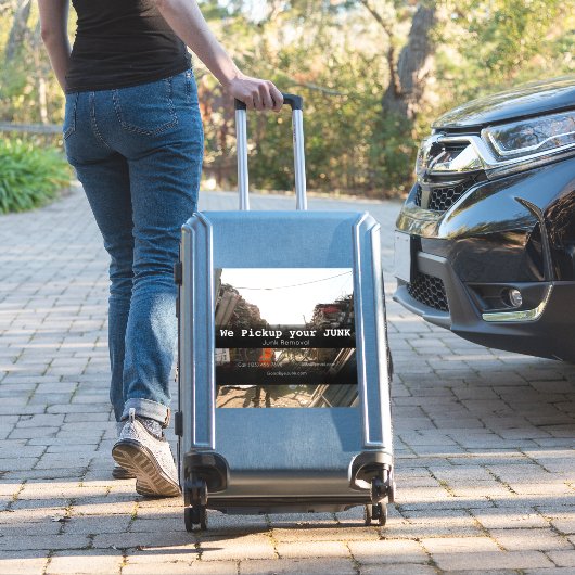 ジャンク取り外し会社の車両広告ビジネス シール (スーツケースインサイチュ)